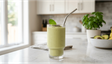 Healthy 5 Minute Breakfast: Creamy Avocado Banana Smoothie Recipe
