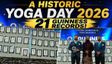 Akshar Yoga Kendraa Sets 21 Guinness World Records On International Yoga Day 2026