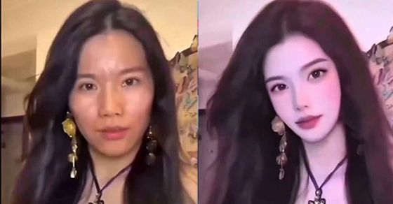 Chinese Influencer Beauty Filter Fail Video पर Public Funny Reaction, 1 ...
