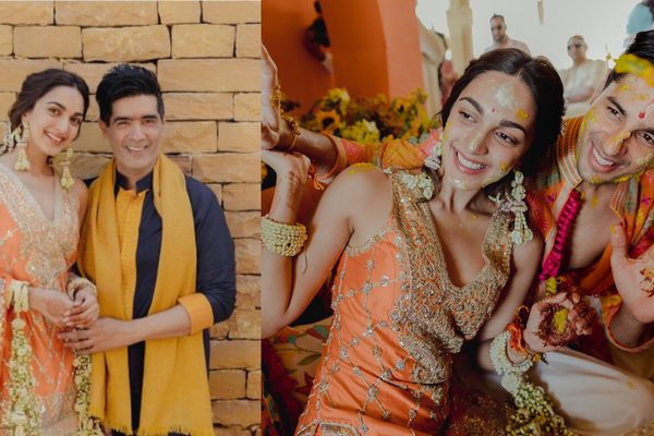 Kiara Advani’s Haldi Outfit And Floral Jewellery Looks Like A Dream. See Pics!