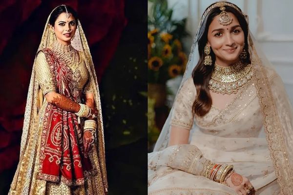 7 Most Expensive Lehengas Of Celebrity Brides And Their Jaw Dropping Prices
