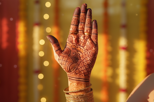 Back Hand Mehndi Design