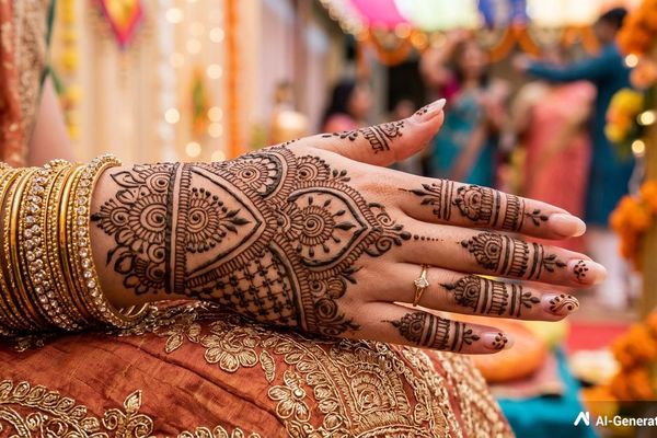 Back Side Mehndi Design