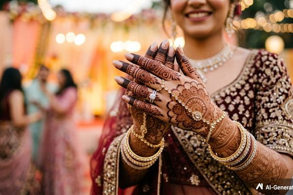 Engagement Mehndi Designs