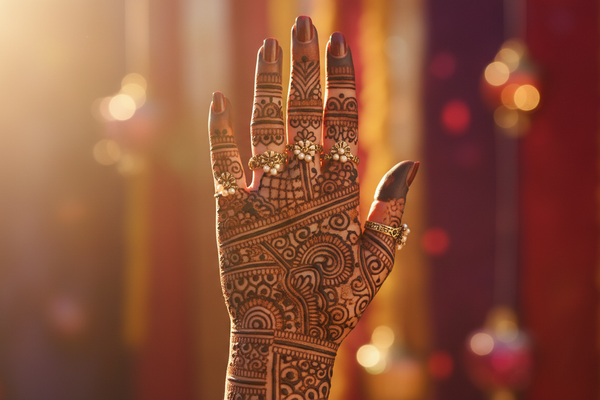 Front Hand Mehndi Design