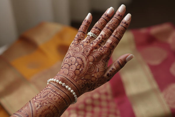 Left Hand Mehndi Design
