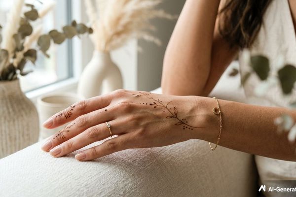 Minimal Mehndi Designs