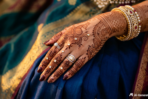 Royal Front Hand Mehndi Design