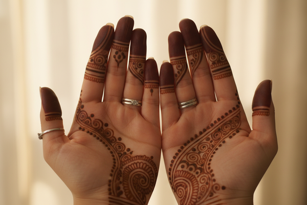 Stylish Finger Mehndi Design