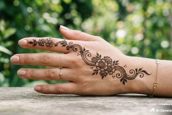 Very Simple Mehndi Designs