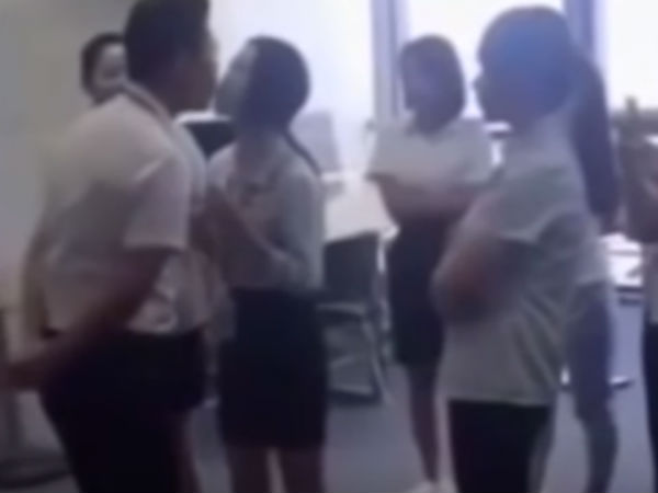 Kissing Your Boss Every Morning Is A Practice Here...