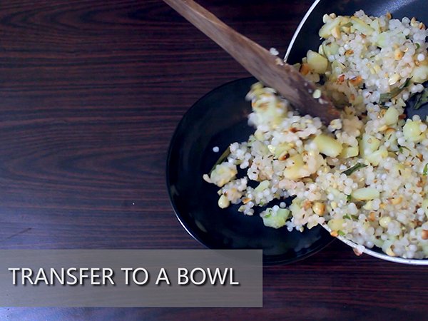 sabudana khichdi recipe