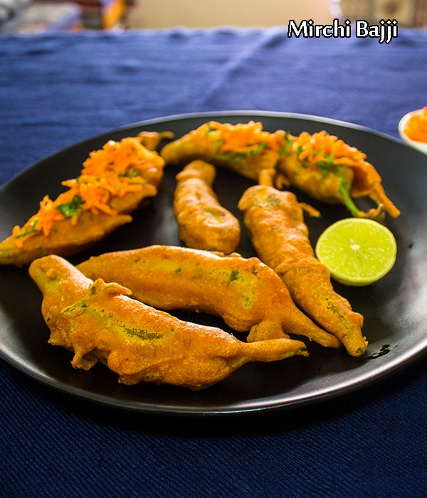 mirchi bajji recipe