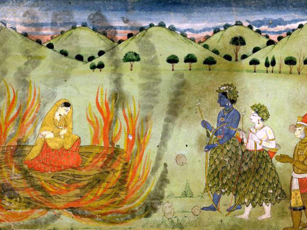 why rama asked sita to go through agni pariksha