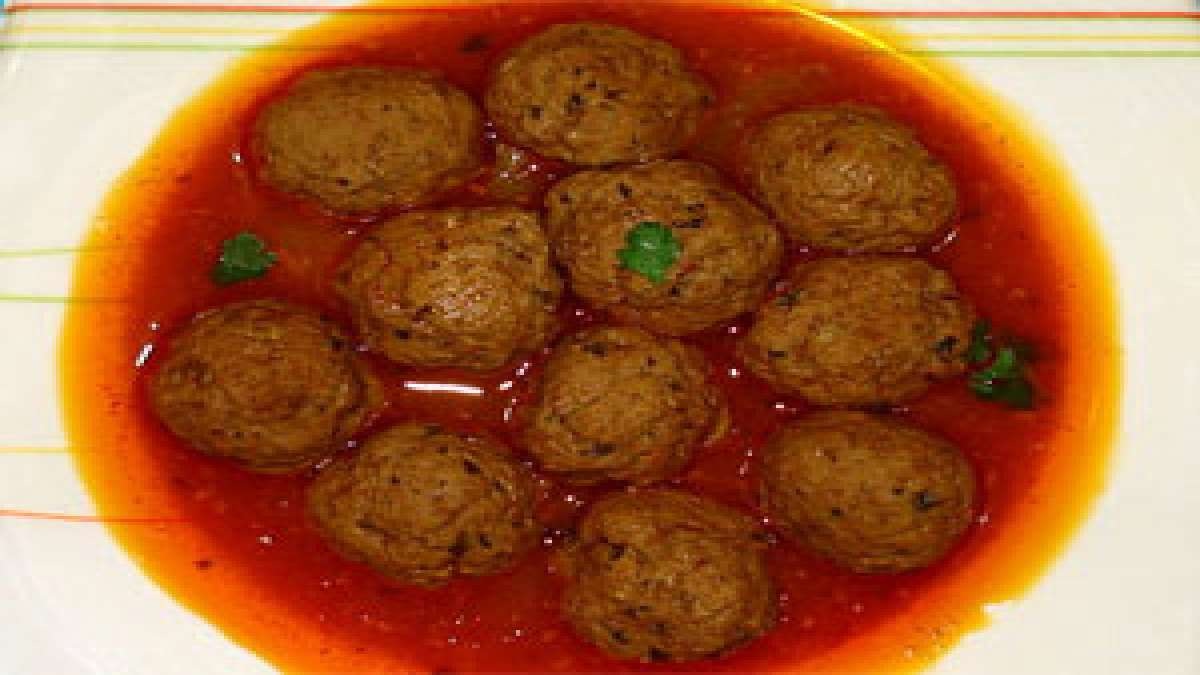 Chicken kofta curry recipe