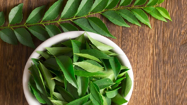 curry leaves water benefits
