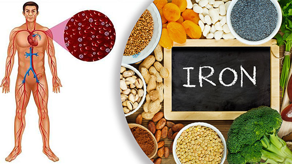 Iron deficiency symptoms