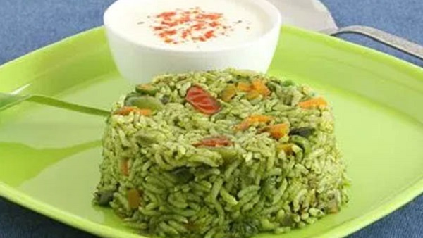 Palak Pulao Recipe