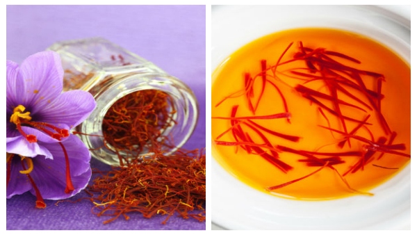 saffron water benefits