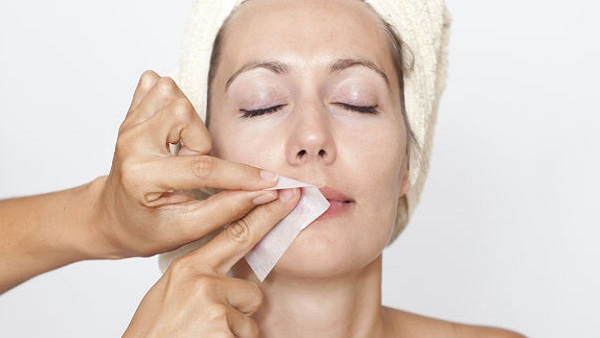 upper lips hair removal