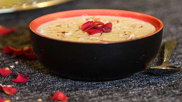 Rose Kheer Recipe