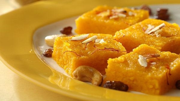 Orange barfi recipe