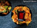 Palak Pakoda Recipe | Spinach Fritters Recipe | Spinach Pakora Recipe