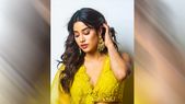 Janhvi Kapoor Looks Like A Ray Of Sunshine In Floral Lehenga; Take A Look At Her Makeup, Too!