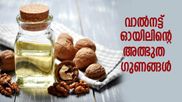 സൗന്ദര്യവും ആരോഗ്യവും ഒന്നിനൊന്ന് മെച്ചപ്പെടുത്തും; വാല്‍നട്ട് ഓയിലിന്റെ ഗുണങ്ങള്‍ അത്ഭുതം