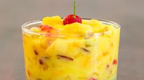 Fruit Custard Recipe: স্বাস্থ্যকর অথচ সুস্বাদু, পেট ভরান ফ্রুট কাস্টার্ডে