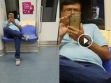 बेशरम आदमी मेट्रो में बना रहा था लड़की का वीडियो, लड़की ने बदला निकाला फेसबुक पर