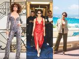 केटसूट से लेकर Bra & Blazer तक, Cannes में अपने स्‍टाइल से कंगना ने ढाया कहर