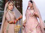 शादी में खूबसूरत लुक के लिए अनुष्का शर्मा और नेहा कक्कड़ की तरह ट्राई करें लाइट शेड लहंगे