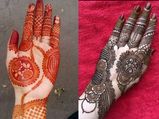 Karwa Chauth Mehndi Designs 2022 : करवा चौथ पर हाथों की रौनक बढ़ाने के लिए लगवाएं ये ट्रेंडी मेहंदी डिजाइंस
