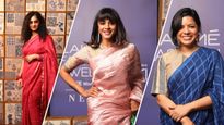 Lakme Fashion Week 2023 : इंडियन ट्रेडिशनल लुक वाली हैं अनविला मिश्रा की डाबू कलेक्शन की साड़ियां