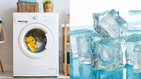वॉशिंग मशीन में कपड़े सुखाते हुए डालें बर्फ के टुकड़े, 10 मिनट बाद रिजल्ट देखकर हैरान रह जाएंगे आप!