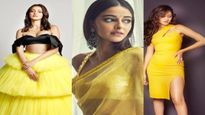 Ananya Pandey: पीली साड़ी में अनन्या पांडे का सिजलिंग अवतार, यलो आउटफिट्स में ढाती है कहर