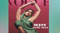 Sara Ali Khan: वोग के कवर पेज पर छाया सारा अली खान का जादू, ग्रीन साड़ी में दिखा हॉट अवतार