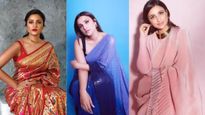 Parineeti Chopra Saree Look : करवाचौथ पर दिखना है यून‍िक, ट्राय करें परिणीत‍ि चोपड़ा की ये 5 फ्यूजन साड़ी