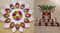 Tulsi Vivah Rangoli Designs 2023: तुलसी विवाह पर घर के बाहर बनाएं ये सुंदर रंगोली, देखिएं डिजाइंस