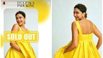 दीपिका पादुकोण ने बेचा येलो Sunshine मेटरनिटी गाउन, जानें क‍ितने में बिका?