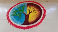Environment Day Rangoli : इन रंगोली डिजाइन से दें पर्यावरण बचाओ का संदेश, यहां से लें आइडिया