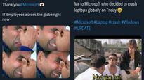 इधर Microsoft के सर्वर हुए ठप्प, उधर सोशल मीडिया पर बनने लगे मजेदार मीम्स