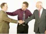 A firm handshake can help you land a job