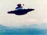 Plasma-propelled flying saucer
