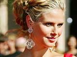 Heidi Klum Models Victoria's Secrets