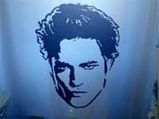 Twilight Star Adorns As Shower Curtain