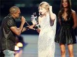 Kayne Spoils Swift's Award Speech For Beyonce 