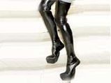 Now, 11-Inch Boots For Victoria Beckham!