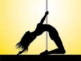 A Man Beat  A Woman Champ In Pole Dancing